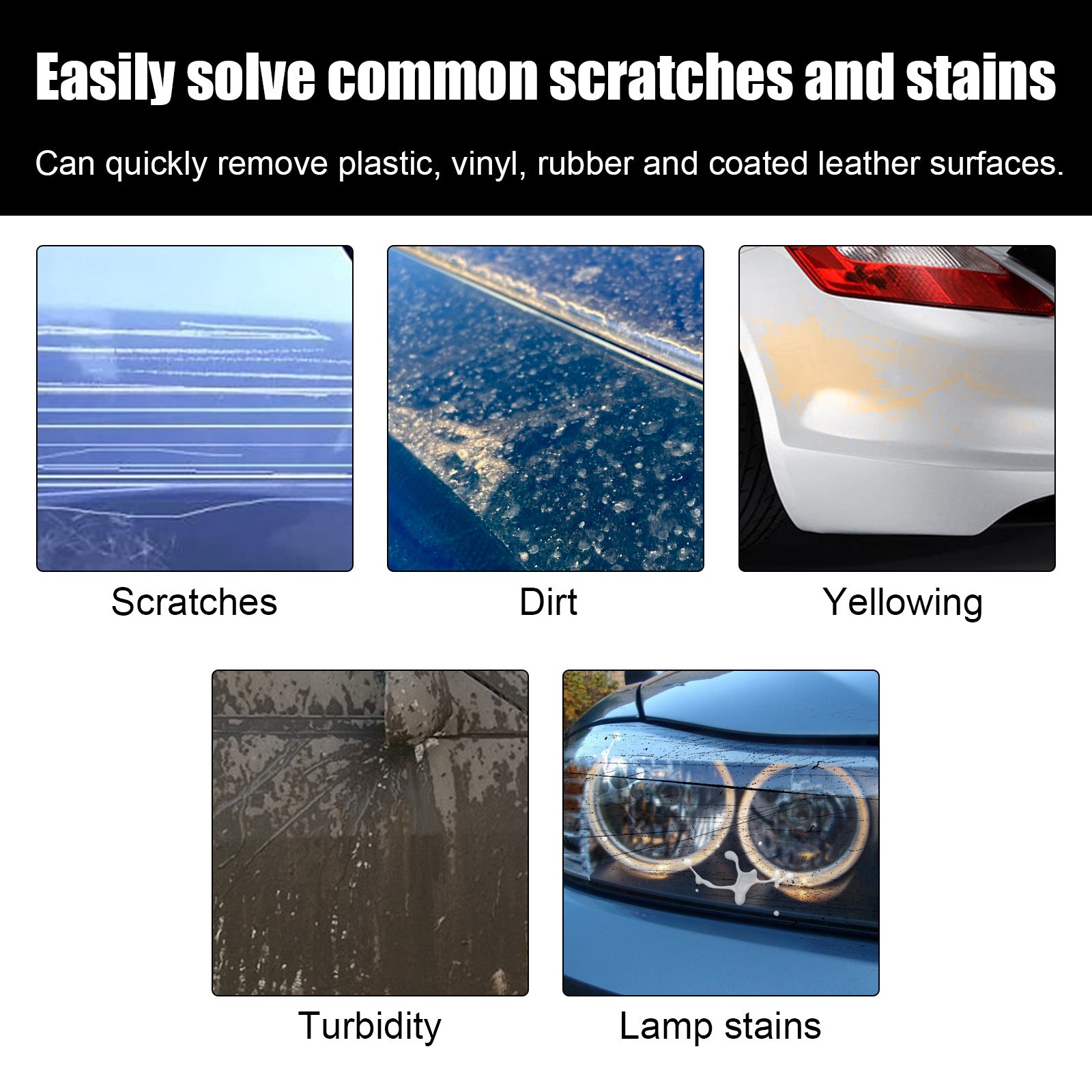 Car Special Paint Scratch Repair Renovation Kit – Deep Clean, Restore & High Gloss Finish