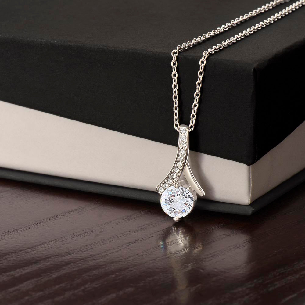 Alluring Beauty Necklace with Message Card — Gift for Her | AYAZAN