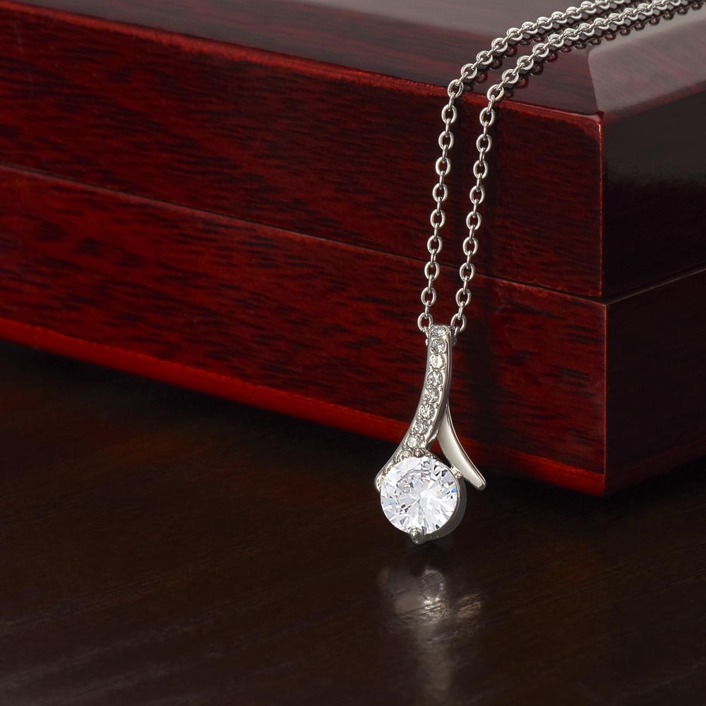 Alluring Beauty Necklace with Message Card — Gift for Her | AYAZAN